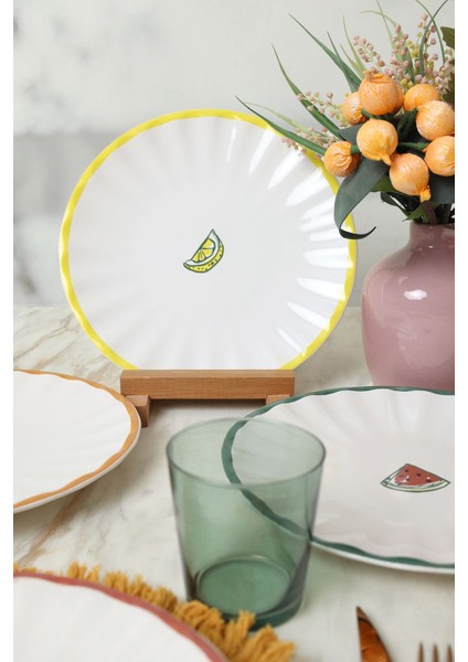 Fruit Feast Sirius Servis Tabağı 27 cm 4 Adet 23108-09-10-11