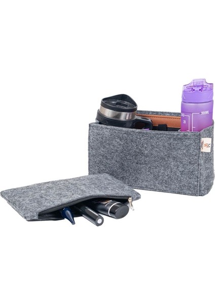 Yandan Clutch Çantası Iç Organizer Fume Renk, Şık ve Pratik Tasarım modelleri