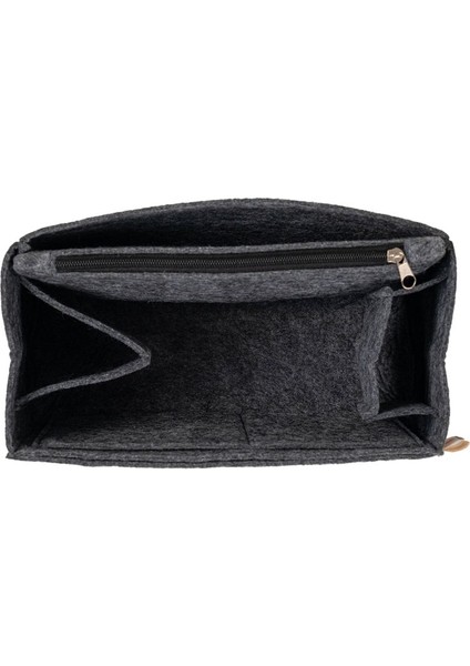Yandan Clutch Çantası Iç Organizer Fume Renk, Şık ve Pratik Tasarım indirimleri