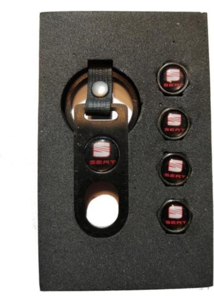 Uyumlu Metal Anahtarlık ve Sibop Kapağı Seti, Şık ve Sağlam Tasarım fiyatları