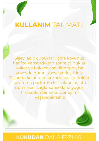 Beyaz Gül Çubuklu Oda Kokusu Bambu Kokusu White Rose Reed Diffuser 50ml