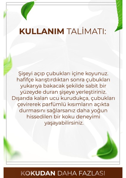 Sandal Ağacı Çubuklu Oda Kokusu Bambu Kokusu Sandal Wood Reed Diffuser 50ml indirimleri