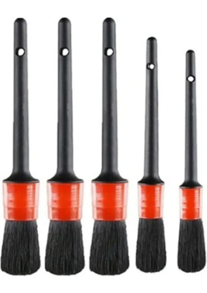 Araç Içi Temizleme Fırçası / Takım /5 Parça Araba Temizleme Ofis Temizleme Fırçası