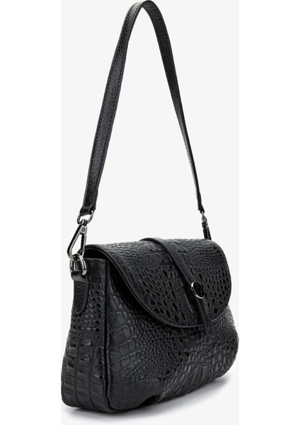 Kadın Hakiki Deri Siyah Kol Çantası 898 2968 Bn Cnt Y25 Sıyah Tmsh fiyatları