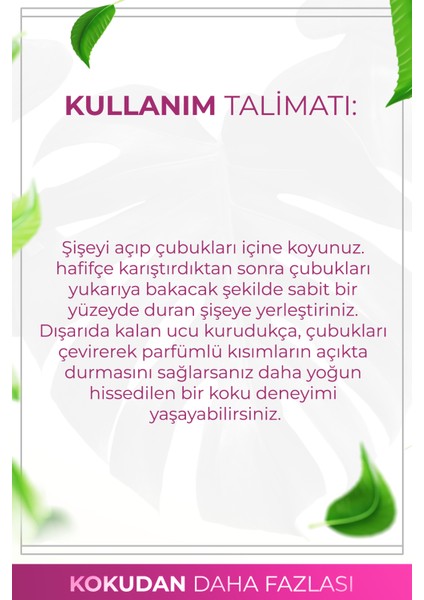 Soft Linen Çubuklu Oda Kokusu Bambu Kokusu Soft Linen Reed Diffuser 50ml