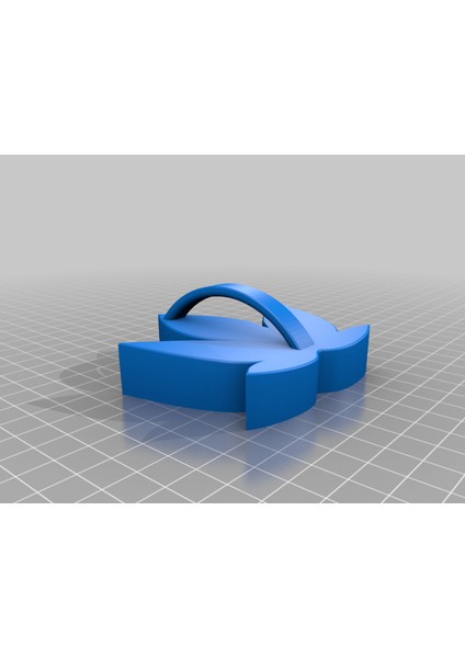 Düşmüş Yaprak Kurabiye Kesiciler 3D modelleri