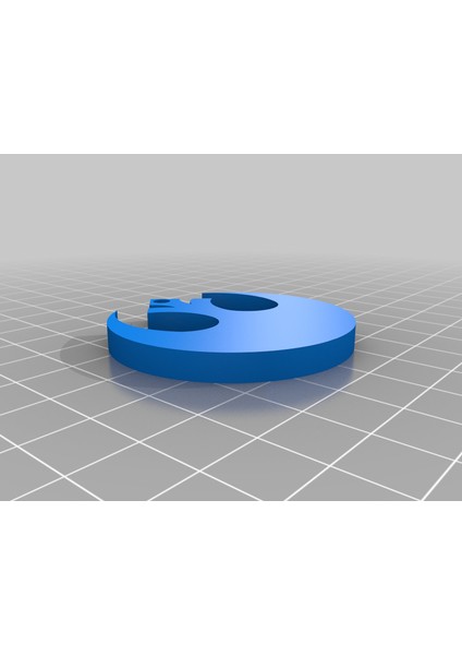 Star Wars - Rebel Alliance Logosu 3D modelleri
