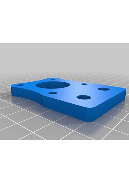Stepper Nema 17 ve Bosch 2020 Alüminyum Profil İçin Braket 3D modelleri