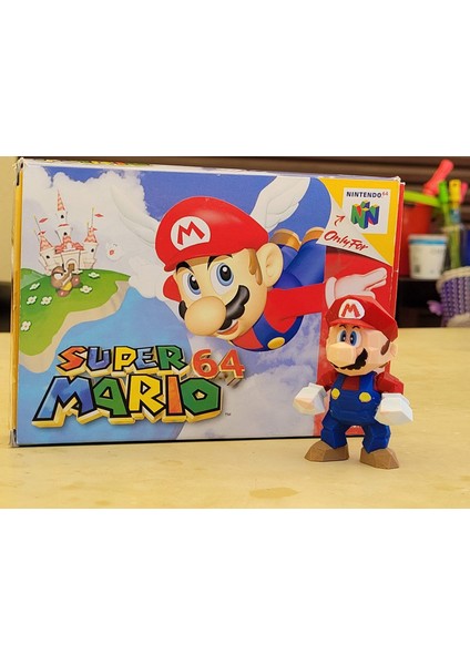 Süper Mario 64 Multimalize 3D modelleri
