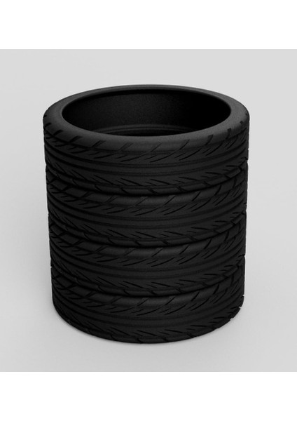 Lastik Kalem Tutucu 3D