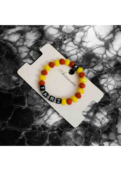 Sarı Kırmızı Minik Aslan Çocuk Bileklik Tasarım fiyatları