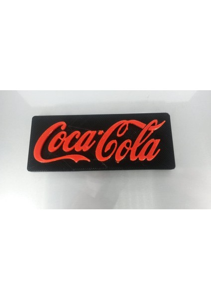 Arka Plan ve Solidworks 2014 Kaynağı ile Coca Cola Logosu 3D fiyatları