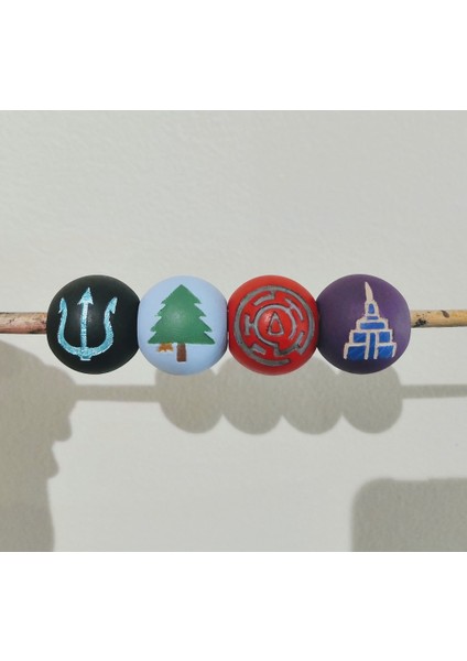 Percy Jackson Camp Half-Blood Boncuklar V2 3D