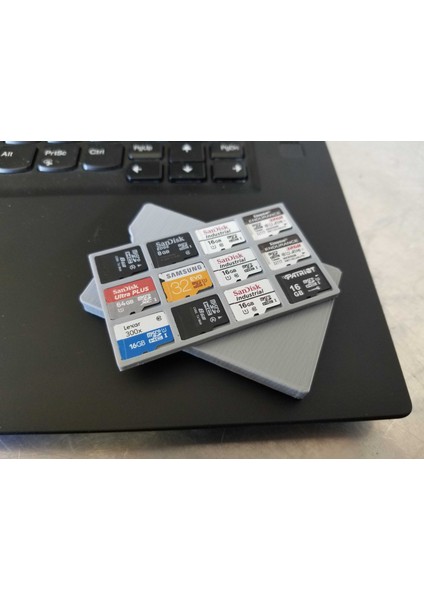 Microsd Kart Cüzdanı 3D modelleri