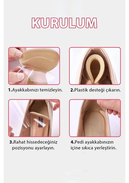 Rahatlık Sağlayan Daraltıcı Iç Ped, Çift, Ayak Koruma Süngeri indirimleri