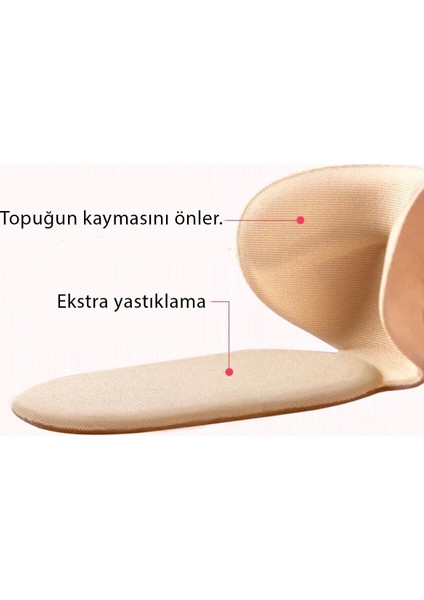 Rahatlık Sağlayan Daraltıcı Iç Ped, Çift, Ayak Koruma Süngeri