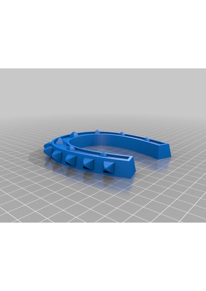 Şişman At Nalı Kolye / Kolye 3D modelleri