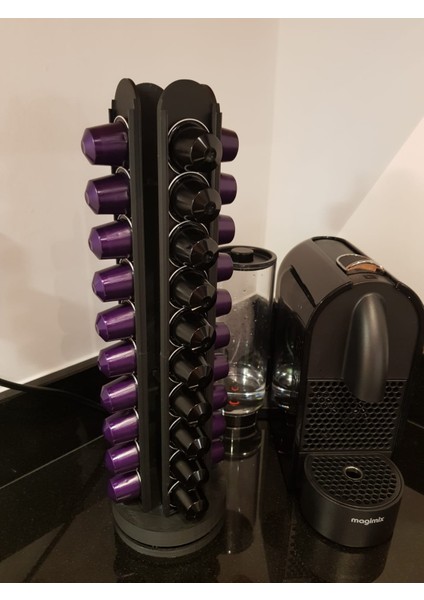 Dönen Nespresso Kapsül Tutucu (% 100 Basılı) 3D fiyatları