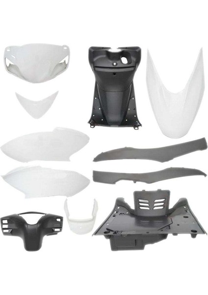 Honda Spacy Alpha Beyaz Kaporta Seti – 11 Parça Panel