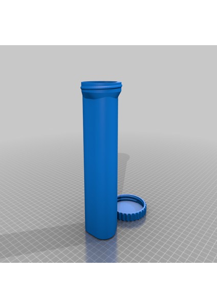 Kapalı Üçgen Kutu 3D