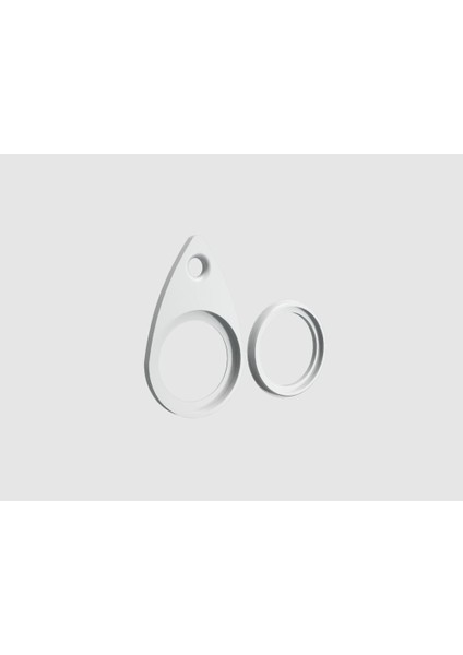 Aa Madeni Para Anahtar Zinciri 3D