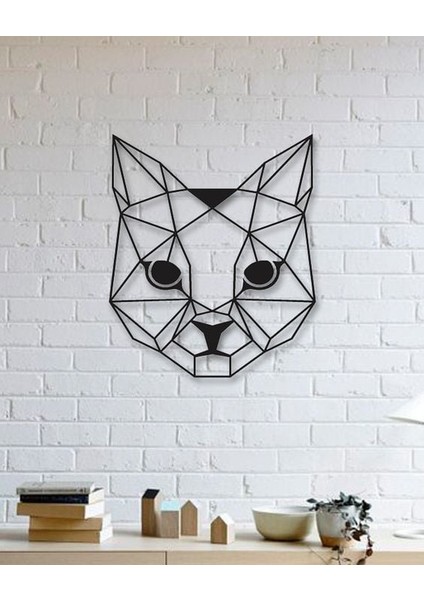 Kedi Duvar Heykeli 2d Iı 3D