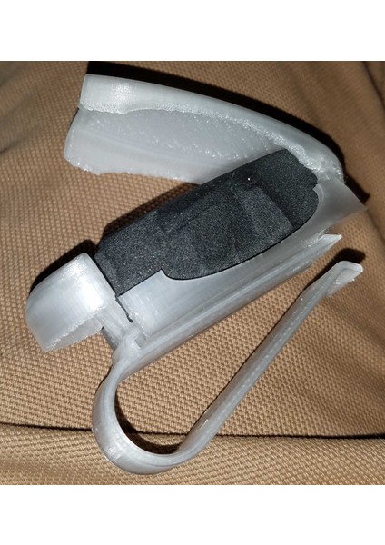 Güneş Gözlüğü Tutucu Vizör Klipsi 3D fırsatları