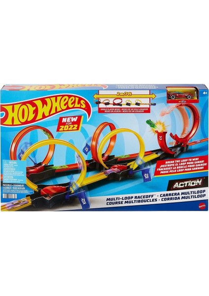 HDR83 Hot Wheels Çok Çemberli Yarış Seti