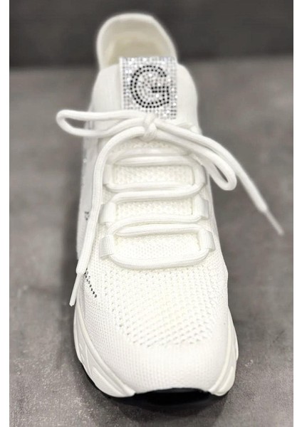 Guja 25Y300-12 Kadın Gizli Dolgu Yüksek Taban Taşlı Sneaker Spor Ayakkabı fiyatları
