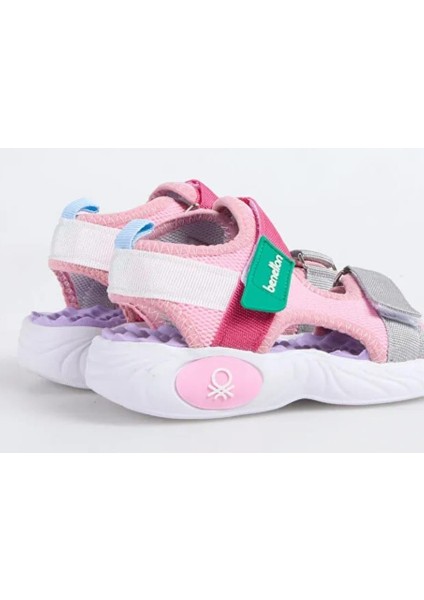 United Colors Of Benetton BNT-1406 26/30 Kız Çocuk Cırtlı Günlük Spor Sandalet modelleri