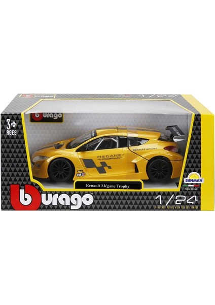 22115 Burago 1:24 Renault Megane Trophy Model Araba