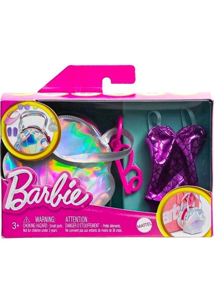 HJT42 Barbie'nin Mini Çanta Aksesuarları