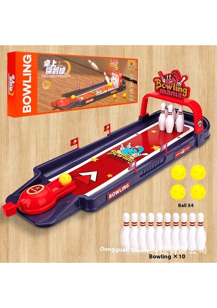 Bowling Masası Oyunu Mancınık Masası Ebeveyn-Çocuk Etkileşimi Çok Fonksiyonlu Puzzle Seti Oyunu (Yurt Dışından)