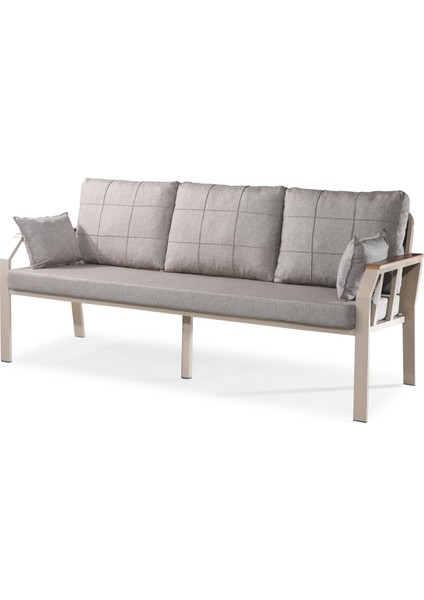 Nergiz Kapiçino Metal 3 1 1 Masa Bahçe Balkon Mobilyası modelleri