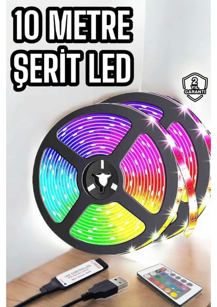 Şerit LED Yeni Nesil 10 Metre Her Ortama Uygun