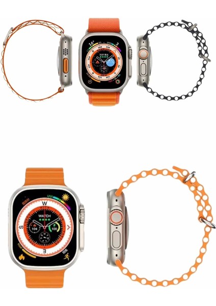 Lider Global Akıllı Saat Android ve Ios Uyumlu 49 mm Nfc Özelliği Gps Takibi modelleri