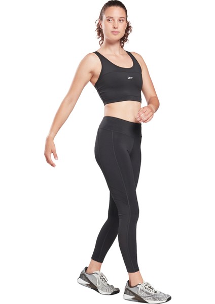 Wor Mesh Tight Siyah Kadin Tayt