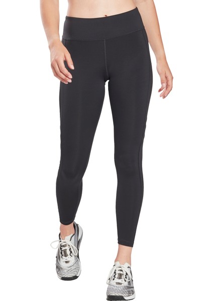 Wor Mesh Tight Siyah Kadin Tayt