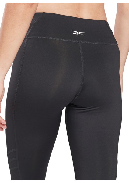Wor Mesh Tight Siyah Kadin Tayt