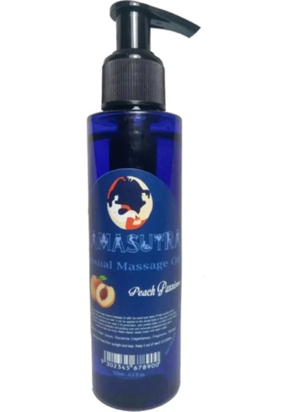 Şeftali Aromalı Vücut Peach Flavored Massage Oil 125 ml Masaj Yağı
