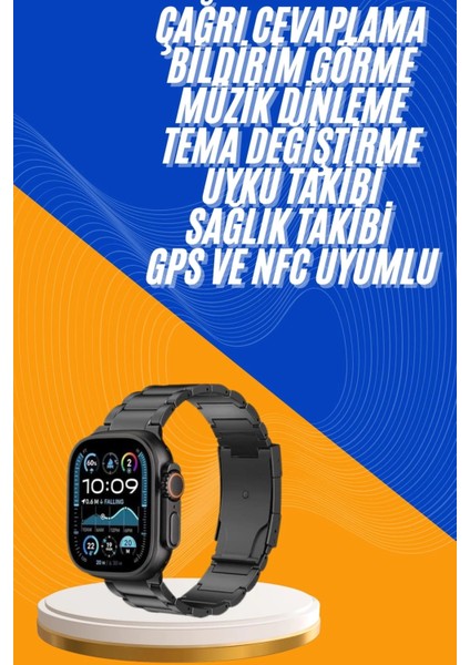 Akıllı Saat 3 Kordonlu Waterproof Adımsayar, Titreşim ve Gps Özelliği