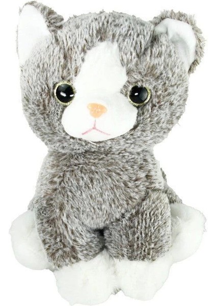Lider Global PB31184-22 Peluş Oturan Kedi 23 cm