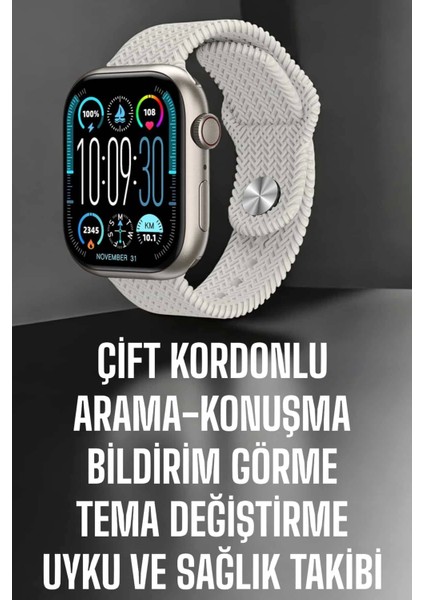 Lider Global Yeni Nesil Akıllı Saat Arama Cevaplama Gps Takibi Adımsayar Nfc Özelliği