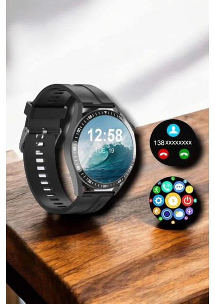 Lider Global Nfc ve Kablosuz Şarjlı Akıllı Saat Ekg, Nabız & Spor Modları ile Ios ve Android Uyumlu modelleri