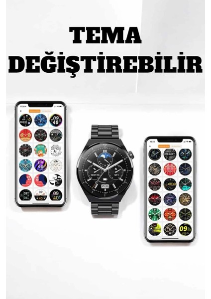 Lider Global Akıllı Saat Uyku ve Sağlık Takibi Bildirim Görme Arama Cevaplama