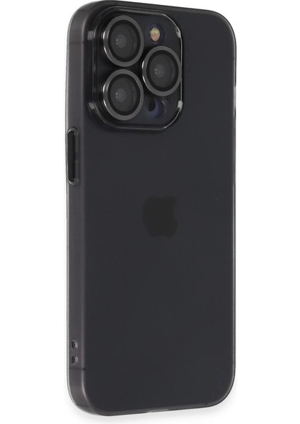 Newface iPhone 14 Pro Kılıf Luko Lens Silikon - Siyah fiyatları