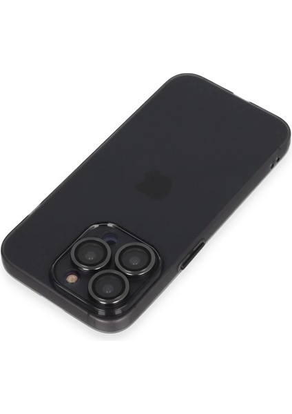 Newface iPhone 14 Pro Kılıf Luko Lens Silikon - Siyah indirimleri