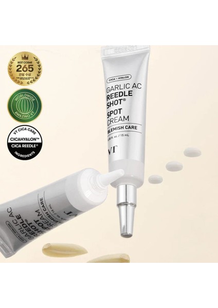 Vt Garlic Ac Reedle Shot Spot Cream / Sarımsak Özlü Akne Karşıtı Onarıcı Krem modelleri