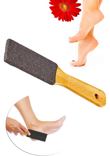 Doğal Ahşap Topuk Törpüsü ile Bakımlı ve Sağlıklı Ayaklar fiyatları