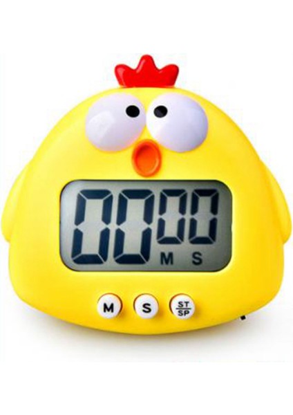 Zamanlayıcı Çalar Saat Hassas Zaman Tutma Dijital Mutfak Zamanlayıcısı Ev Öğrencileri Için Pişirme Zamanlayıcıları Sarı (Yurt Dışından)